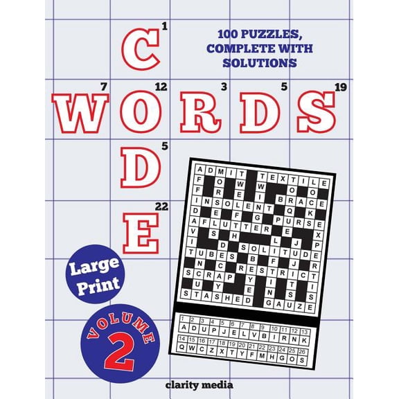 Large Print Code Words Volume 2