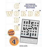 Large Print Code Words Volume 4 Paperback by Clarity Media