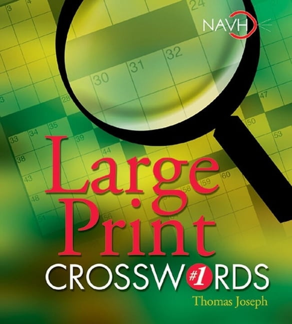 Large Print Crosswords Large Print Crosswords #1, (Paperback)
