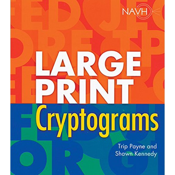 Pre-Owned Large Print Cryptograms, 9781402713132, 1402713134, Paperback, SPI LRG edition