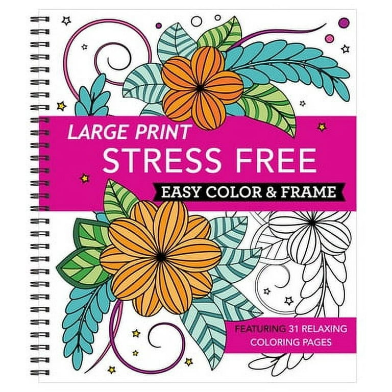Free printable adult coloring books and pages to make your stress go away