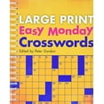 thumbnail image 1 of Pre-Owned Large Print Easy Monday Crosswords (Large Print Crosswords) Paperback, 1 of 1