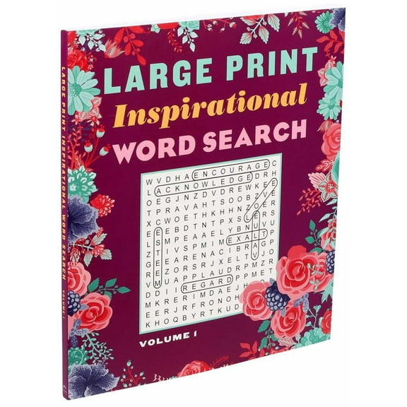 Large Print Inspirational Word Search Volume 1 (Paperback)