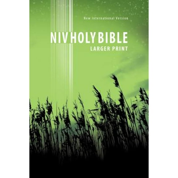 Pre-Owned NIV, New Testament, Large Print, Paperback, Green (Paperback) 156320620X 9781563206207