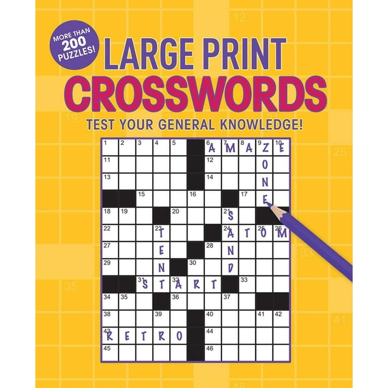 2023 Easy Crossword Puzzles Book For Adults: Large Print Easy to Medium  Level Crossword Puzzles For Puzzle Lovers Adults and Seniors To Make Your  Day