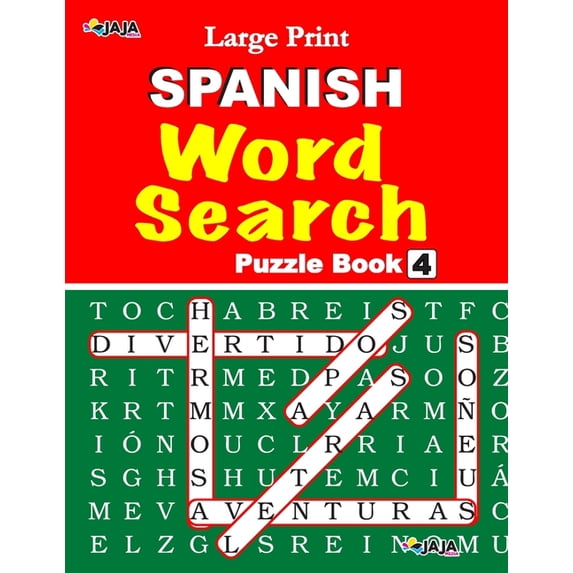 Fun Word Search Puzzles in Spanish: Large Print SPANISH WORD SEARCH
