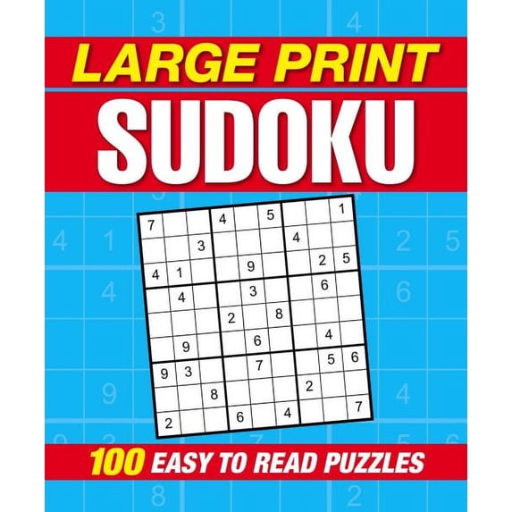 Large Print Sudoku