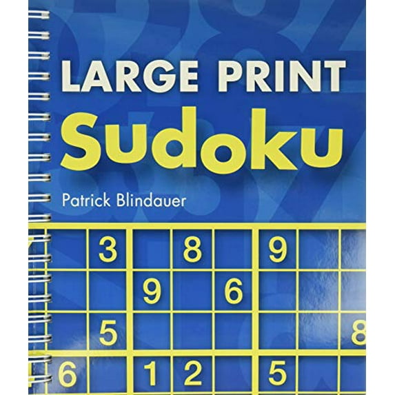 Pre-Owned Large Print Sudoku Paperback