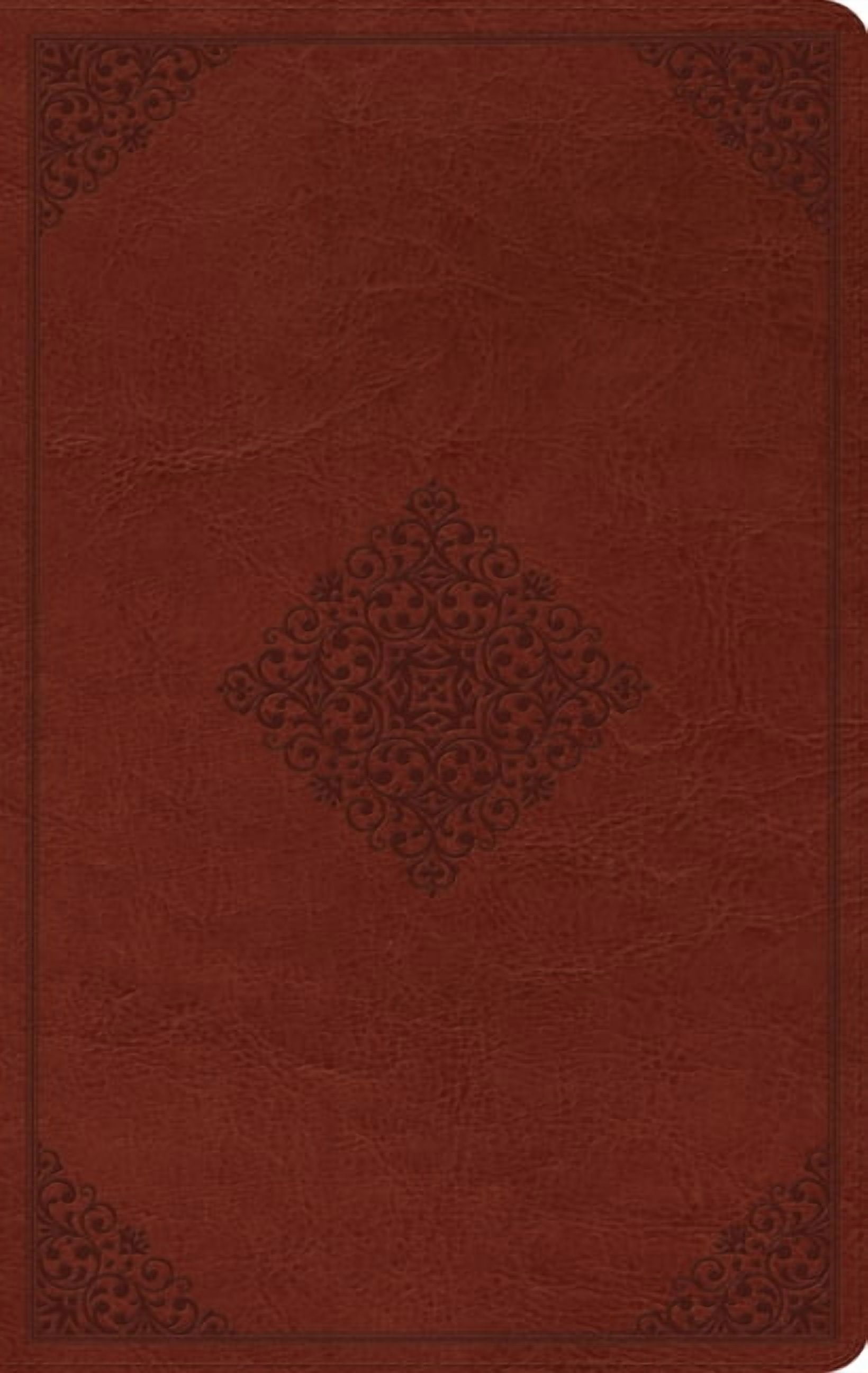 Large Print Value Thinline Bible-ESV-Ornament Design (Hardcover)