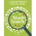 thumbnail image 1 of Large Print Word Search Books For Adults Volume 3: Paperback Game Puzzle For Seniors, (Paperback), 1 of 1
