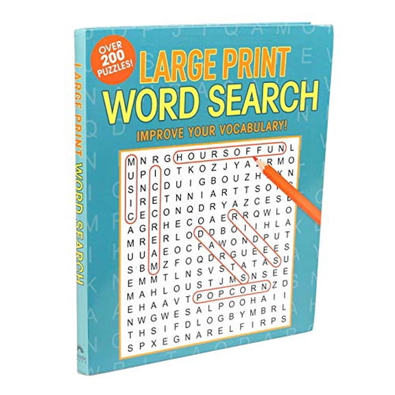 Pre-Owned Large Print Word Search (Paperback) 1684123941 9781684123940