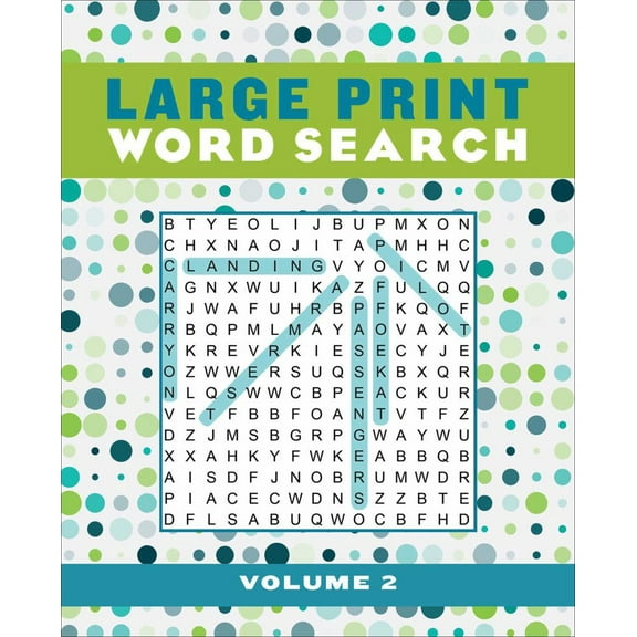 EDITORS OF THUNDER BAY PR: Large Print Word Search Volume 2 (Paperback)