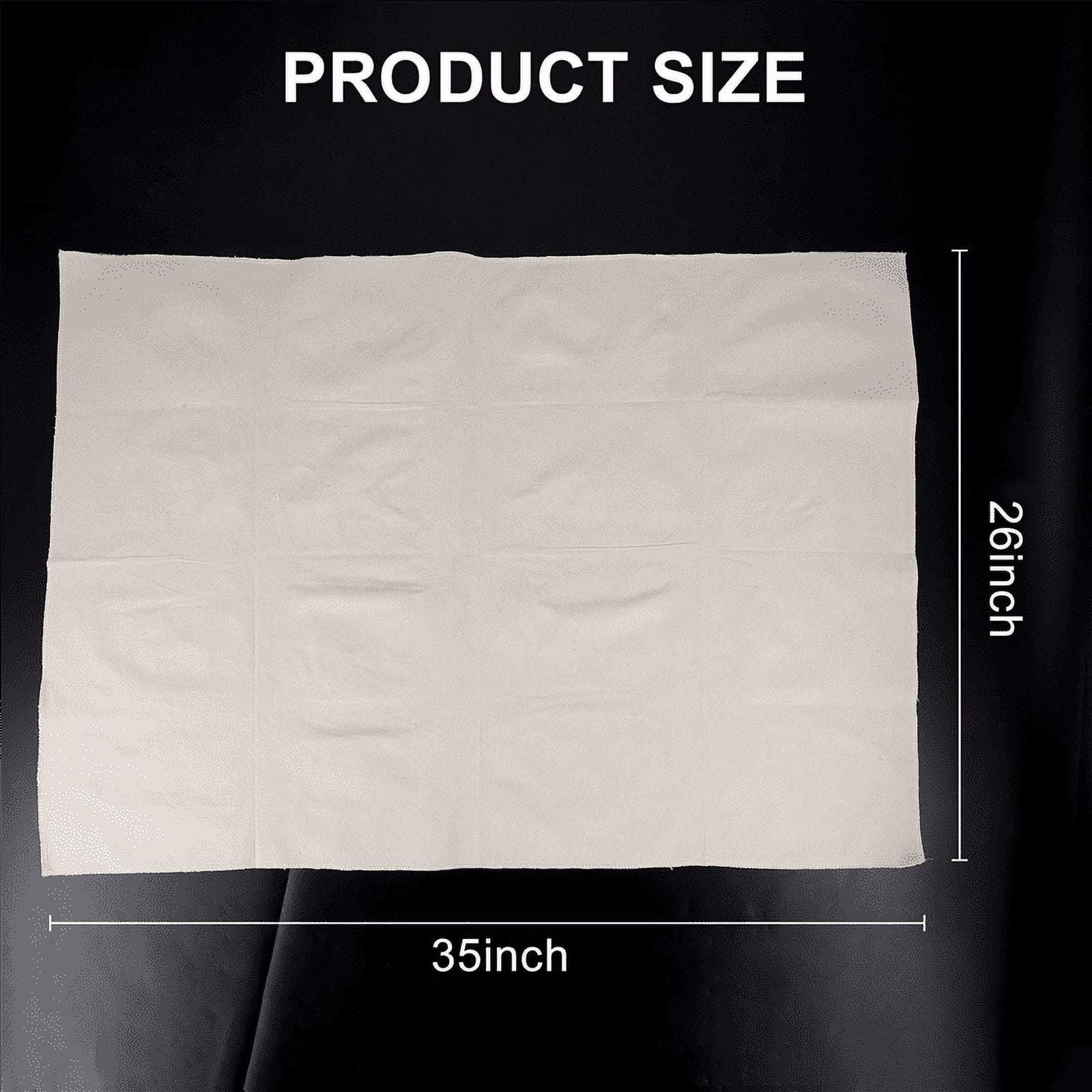 Large Professional Bakers Dough Couche (35x26Inch) Pastry Proofing