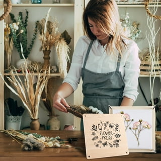 Resiners 100Pcs Dried Pressed Flowers & Quickly Microwave Flower Press Kit,  Flower Press for Plant DIY Arts, Resin Arts, Scrapbooking, Nail Craft