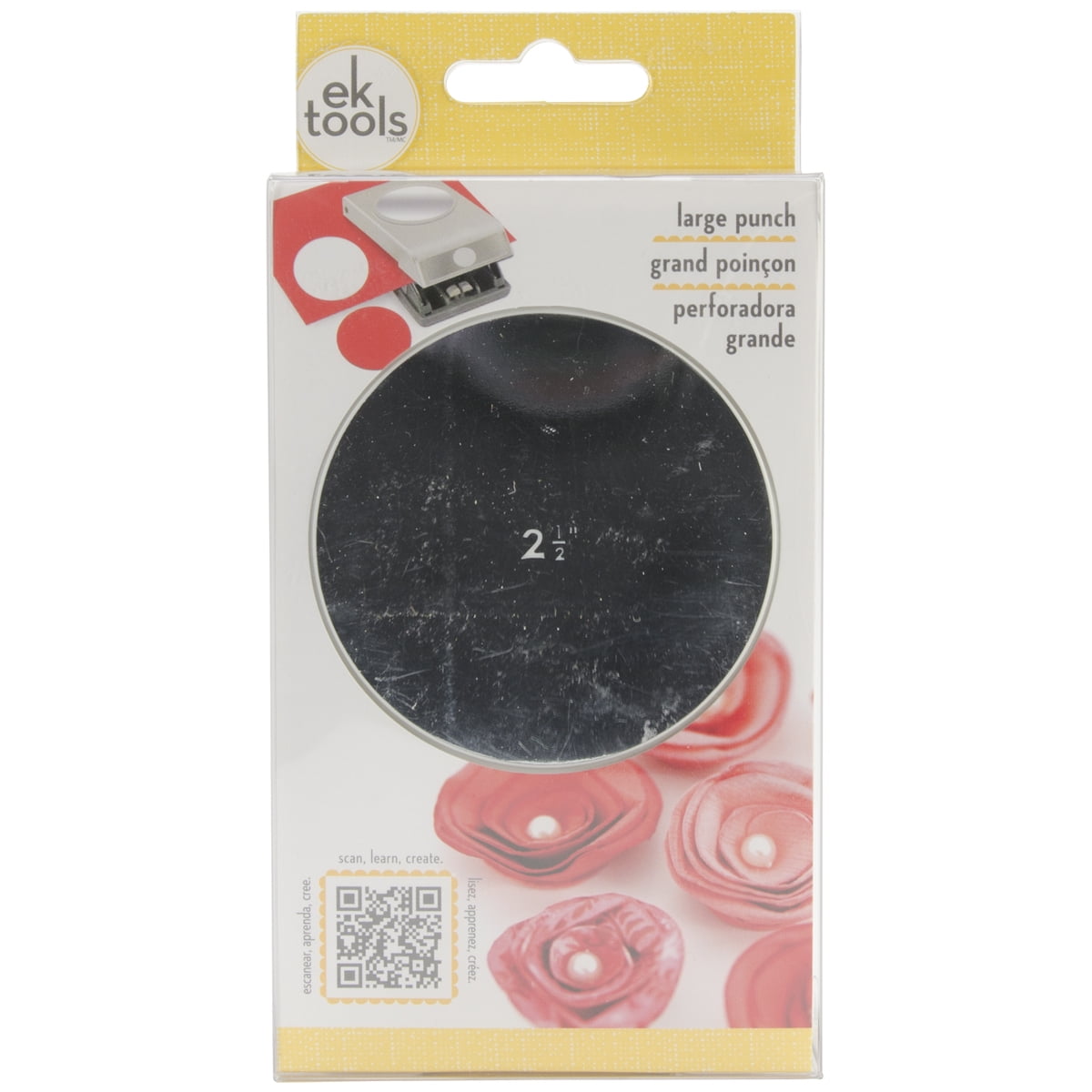 EK SUCCESS Large Punch-Circle 2.5"