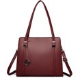 thumbnail image 1 of Large   Purse For Women Casual Top Handle  Handbag PU Leather Work Tote, 1 of 7