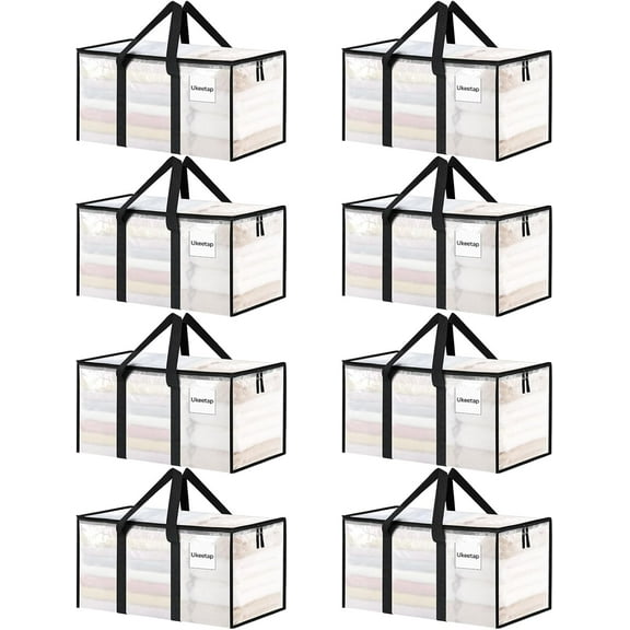 Large Quart Collapsible Stackable Storage Bins with Lids, 3 Packs Beige Linen Fabric Closet Boxes with Lids, Storage Cube Baskets Container Organizers for Bedroom Office(16.6 x 11.7 x 10.8)