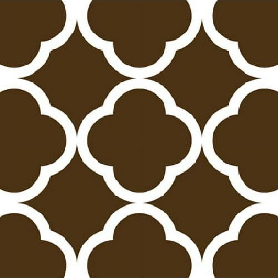 Large Quatrefoil Wall Stencil SKU #3641 by Designer Stencils