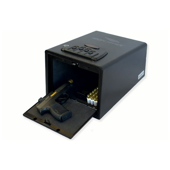 Large Quick Access Vault Matte Black + Steel