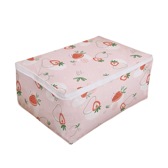Large Quilt Storage Bags for Blankets, Clothes & Bedding, Heavy Duty PEVA Fabric, Foldable Waterproof Organizer with Zipper for Home, Travel, and Moving, Space Saving Storage Container