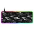 thumbnail image 1 of Large RGB Gaming Mouse Pad Led Glowing Mousepad Non-Slip Rubber Base 13 Light Modes 35.4x15.7 Line Cloud, 1 of 6
