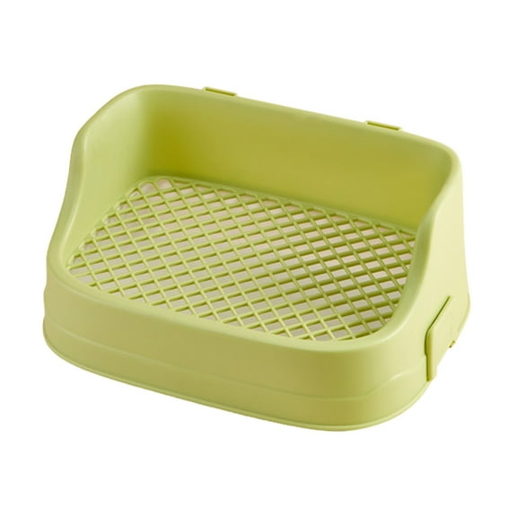 Large Rabbit Litter Box for Small Animals Hedgehogs Chinchilla Ferret Cage Toilet Litter Tray Prevents Splashing