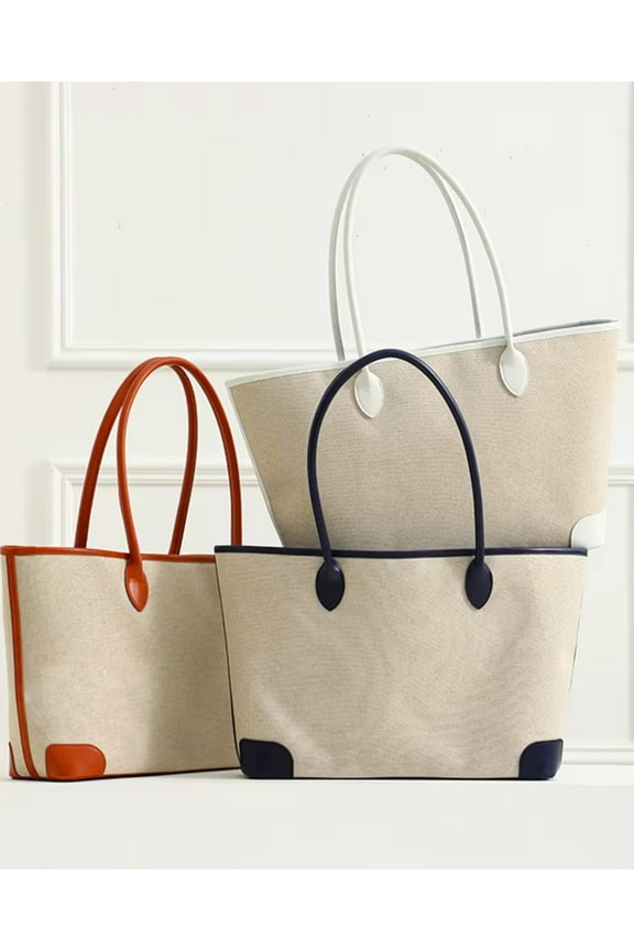 Large Raffia Tote Bag