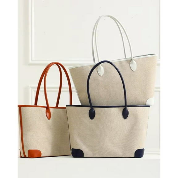Large Raffia Tote Bag