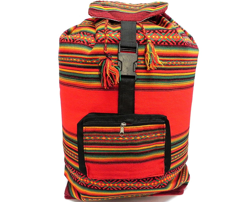 Handmade multicolored drawstring backpack Malong Batik Drawstring Backpack Purse Bag - Etsy main image 4