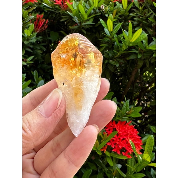 Large Raw Citrine Point, Natural Citrine Point, Natural Rough Citrine Point, Citrine Point, Citrine Rock (Citrine Point, 1 piece)