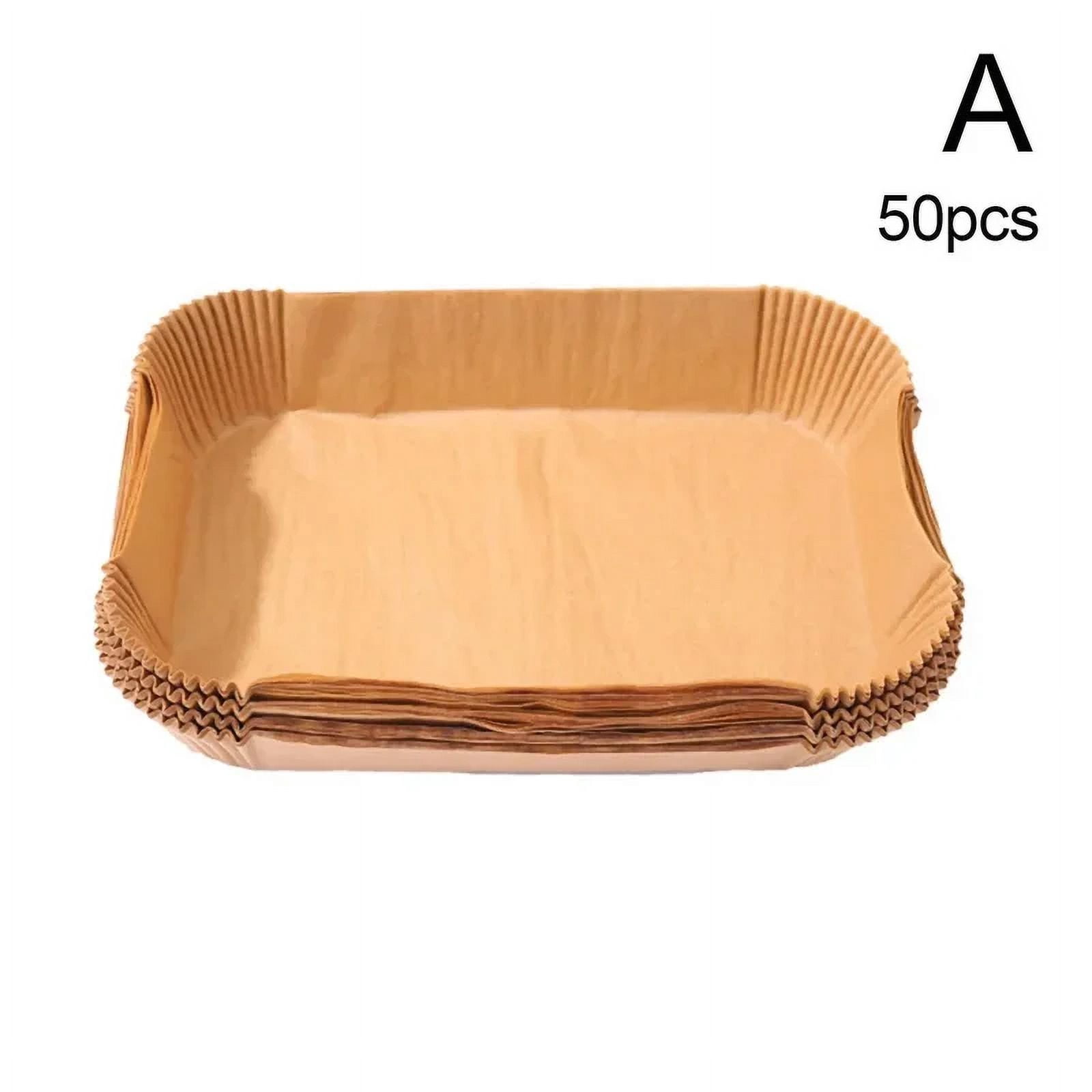 Large Rectangle Disposable Air Fryer Paper Liner Waterproof Oilproof