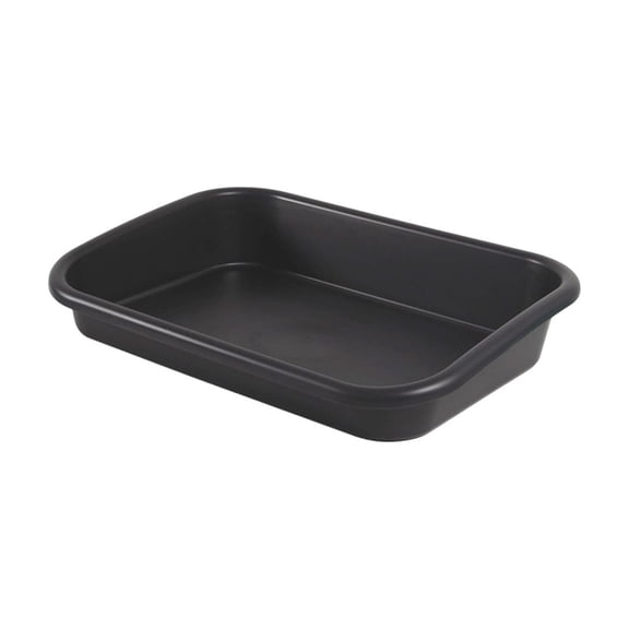 Large Rectangular Multi-Functional Gardening Tray for Succulents and Seedlings - Durable Plastic, Versatile Use for Plant Care and Growing Environments,Gray