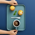 thumbnail image 1 of Large Rectangular Serving Tray for Kitchen Food Fruit and Desserts, Holiday Party Platter, 1-Pack, 1 of 8