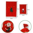 thumbnail image 1 of Large Red Christmas Santa Sack for presents and Toys, 1 of 5