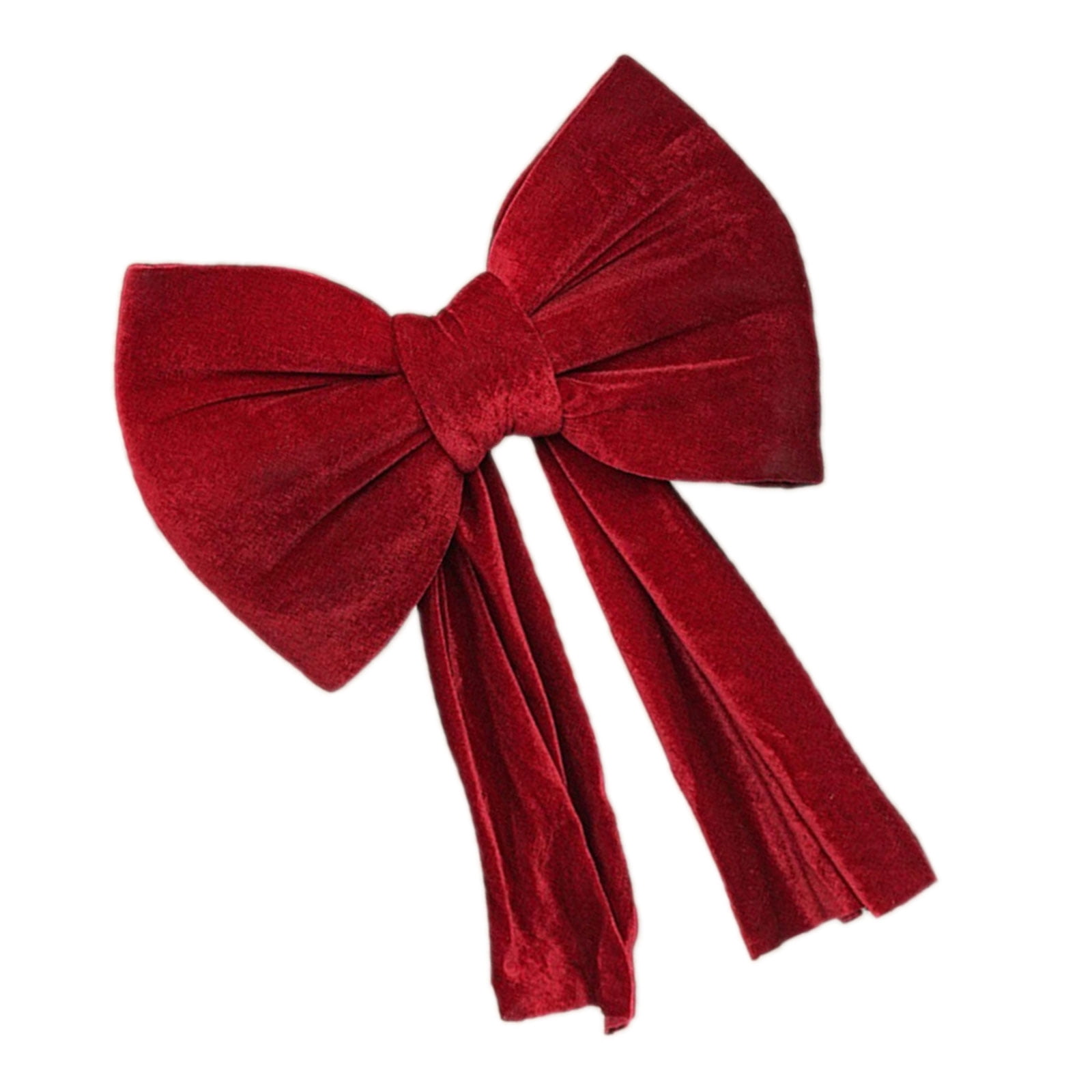 Large Red Plushie Bow Tie For Wedding And Party Backdrop Decoration With Vibranted Color And Soft Texture