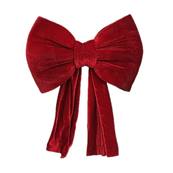 Large Red Plushie Bow Tie Wedding Decoration Wall Decorating Ormanent For Event Planners Anniversary Celebration