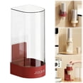 thumbnail image 1 of Large Red Wall-Mount Disposable Cup Dispenser – Adjustable Paper Cup Storage Rack for High-Traffic Areas (24.4x11.8cm, Plastic), 1 of 9