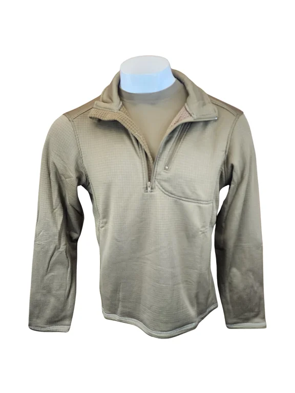 Large/Regular Coyote Beyond Grid Level 2 Pullover Jacket