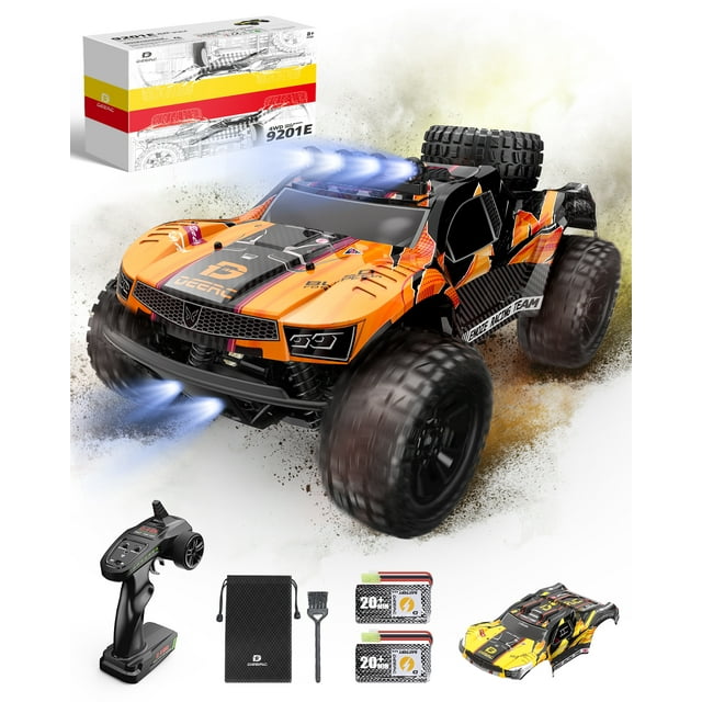 Large Remote Control Car for Adults High Speed RC Car LED Lights Off