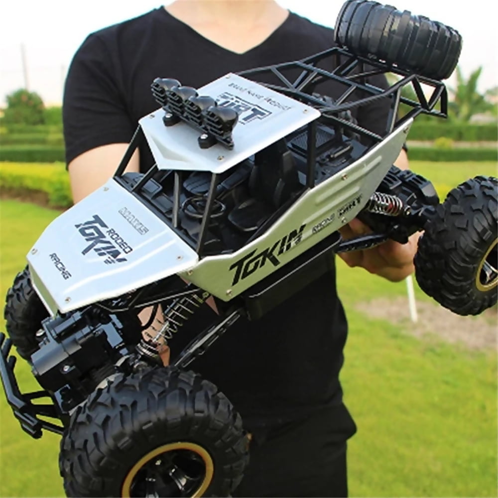 Large Remote Control Truck 1 12 4WD Large Scale Trucks RC Cars for Boys 2.4Ghz All Terrain Waterproof Remote Control High Speed Off Road Vehicle
