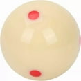 Large Resin Cue Ball with Red Dot for Pool Table Training and