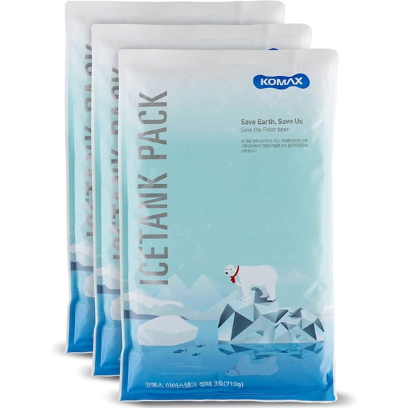 Large Reusable Ice Packs for Coolers  12 to 15 Hours of Cold Gel Ice Pack for Cooler Set  Slim & Flexible Freezer Packs  Ice Packs for Lunch Bags (3-Pack, 11.4" x 7")