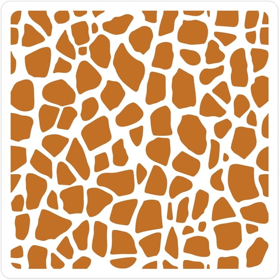 Large Reusable Texture Stencils 11.8 x 11.8 Inch PET Hollow Out Abstract Geometry Decoration Paint Drawing Template Stencil