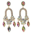 thumbnail image 1 of Large Rhinestone Chandelier Earrings, 1 of 2