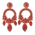 thumbnail image 1 of Large Rhinestone Chandelier Earrings, 1 of 2
