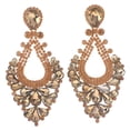 thumbnail image 1 of Large Rhinestone Chandelier Earrings, 1 of 2