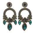 thumbnail image 1 of Large Rhinestone Chandelier Earrings, 1 of 2