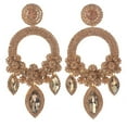 thumbnail image 1 of Large Rhinestone Chandelier Earrings, 1 of 2