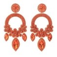 thumbnail image 1 of Large Rhinestone Chandelier Earrings, 1 of 2