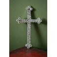 thumbnail image 1 of Large Rhinestone Cross Brooch Pin Jewelry Gift Faith Cross Pin Gold Tone Cross, Silver Tone Cross, 1 of 5